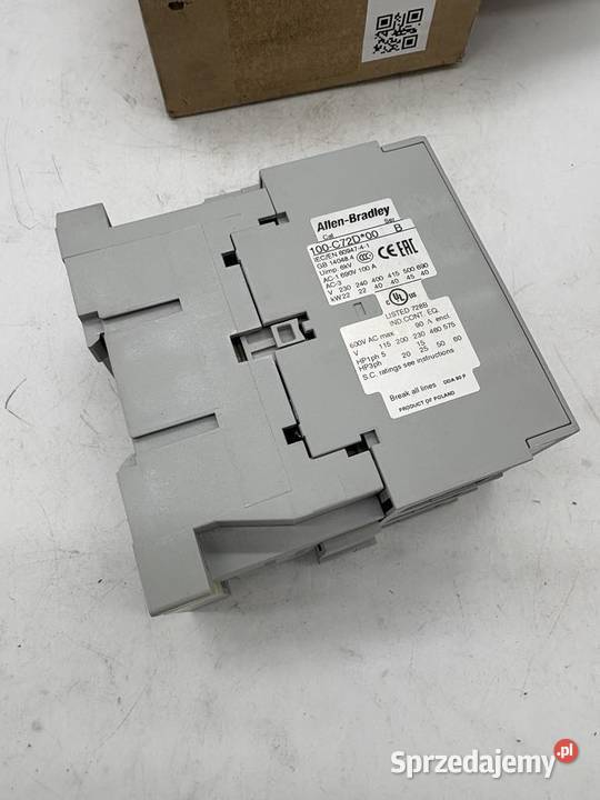 Allen Bradley 100C72D00 Contactor 72A 24 VDC mazowieckie Warszawa