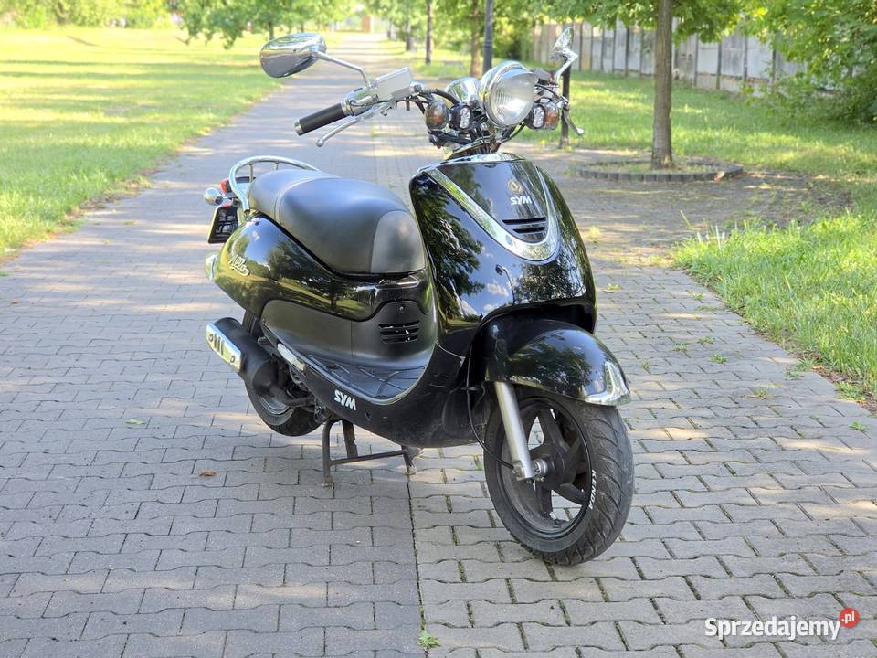 SYM Allo 50 ccm 4t retro style szeroka automatyczna