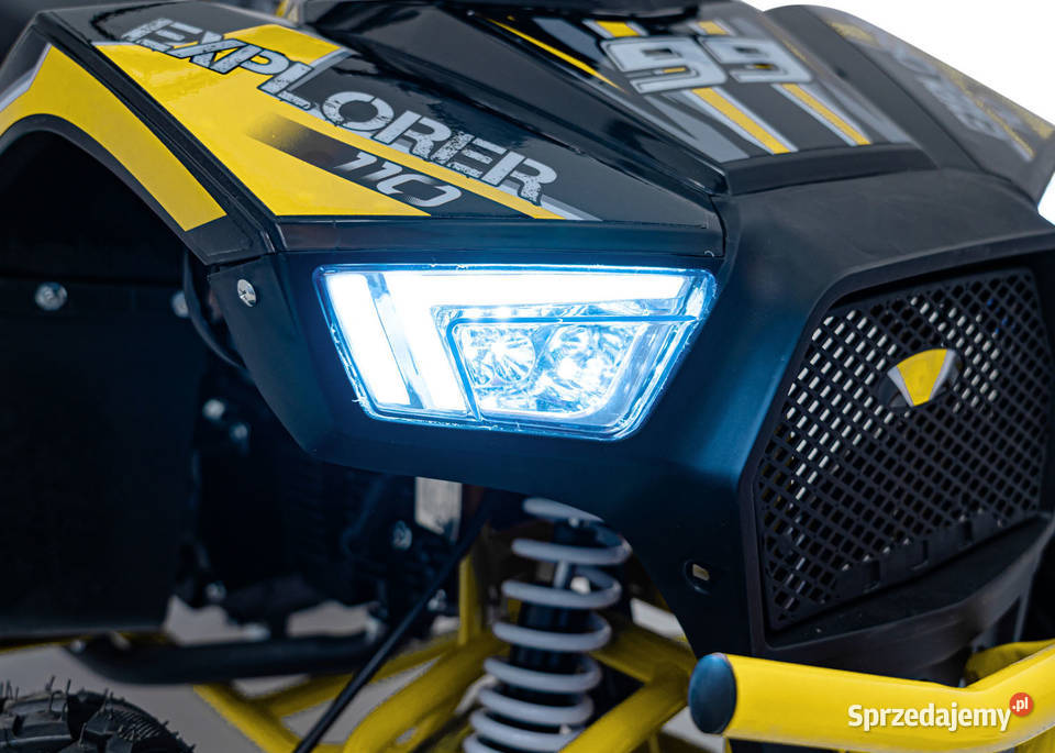 Mini Quad Spalinowy Explorer 110cc żółty Marki