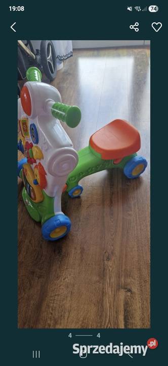 Chodzik dziecka rowerek Pchacz