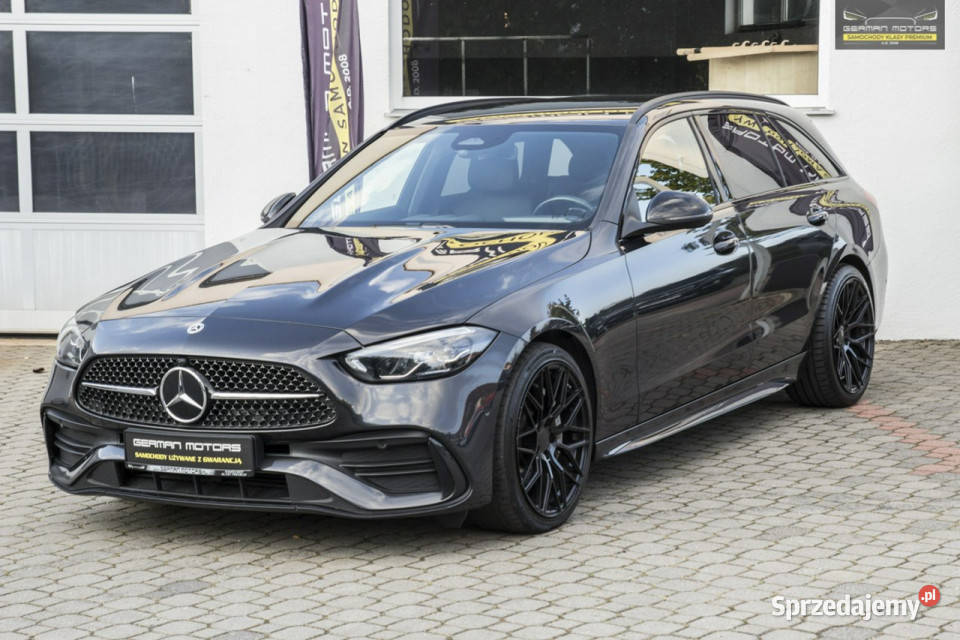 Mercedes C 220 AMG Night 4Matic Multibeam Kamera ogrzewanie postojowe Gdynia