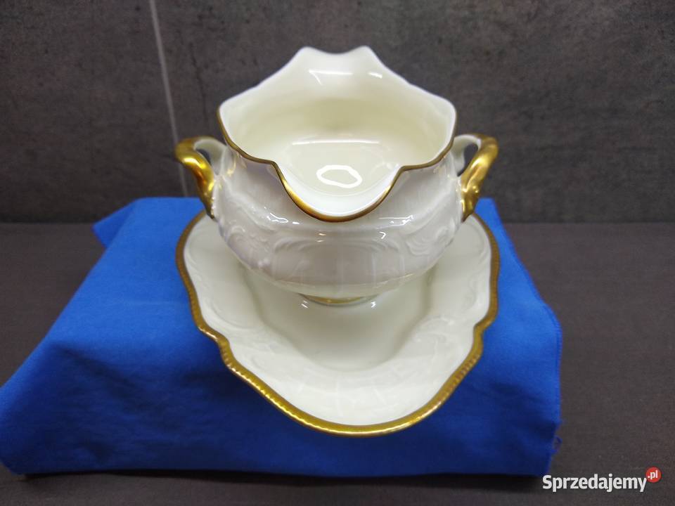 Sosjerka Rosenthal Sanssouci ecru Porcelana i szkło Kalisz