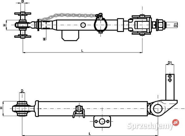 Stabilizator mechaniczny 404 544 mm CBM SLF102 Kamionna