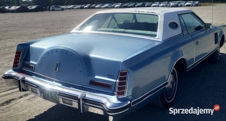 1978 Lincoln Continental Mark V Luxury Coupe Motoryzacja Konin