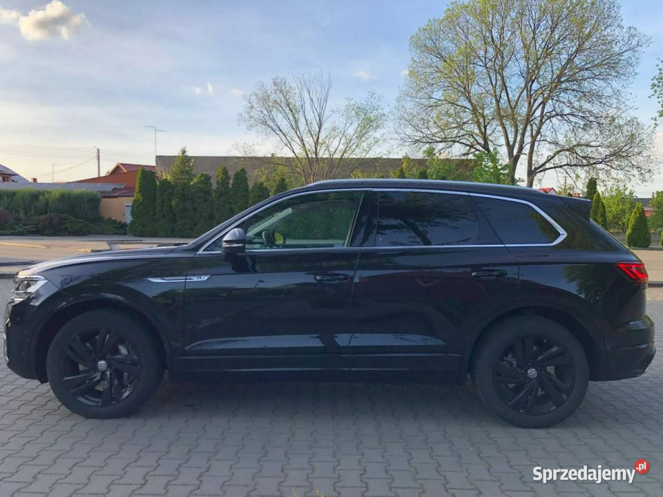 Volkswagen Touareg RLine 2019r V8 40 TDI 422 4x4 tuner TV wielkopolskie Wijewo