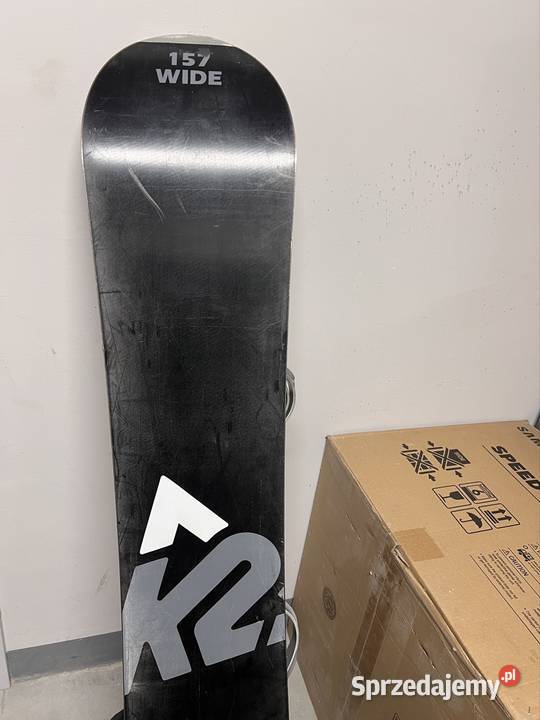 Deska Snowboard K2 WIDE Twin 157 zapięcia Snowboard Wrocław