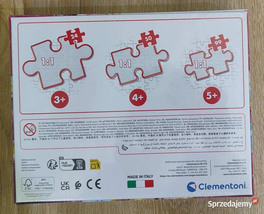Puzzle Disney Princess Clementoni 24 elementy 3