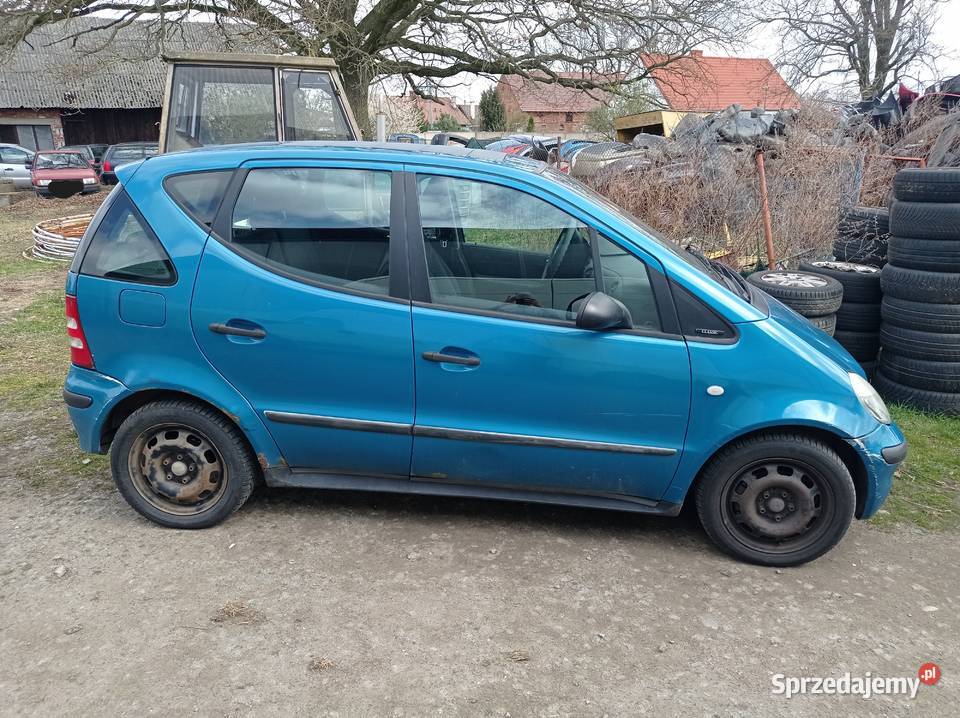 MercedesBenz A 170 CDI 70 kW 2001 r dawca części Szklarka Myślniewska