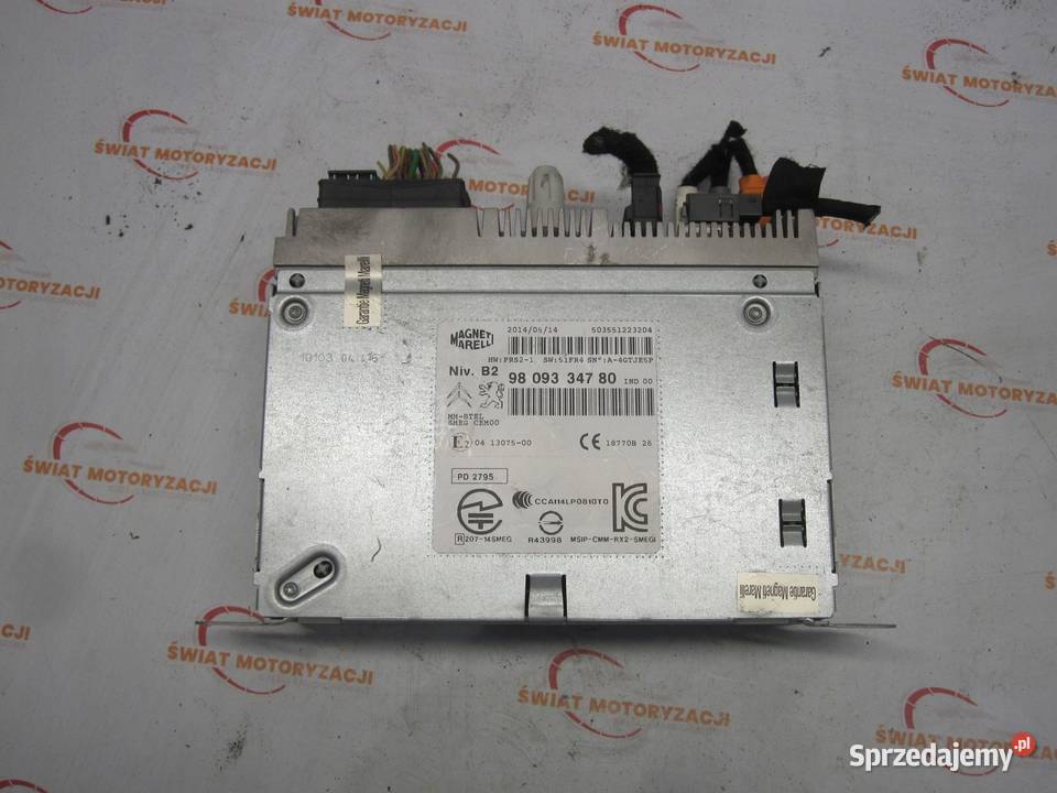 C4 GRAND PICASSO II 15r radio CD 9809334780 osobowe Kielce