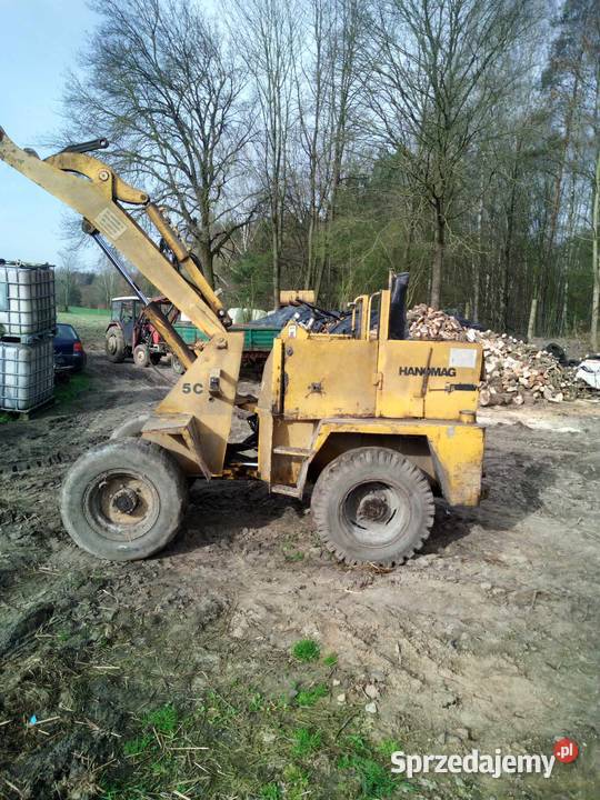 Ładowarka kołowa Hanomag 5C Ładowacze czołowe Zakrzewska Osada