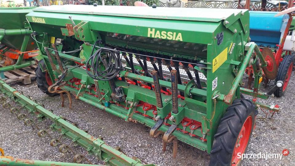 Siewnik do zboża HASSIA DKL250 ścieżki KOMPUTER Przymiłowice