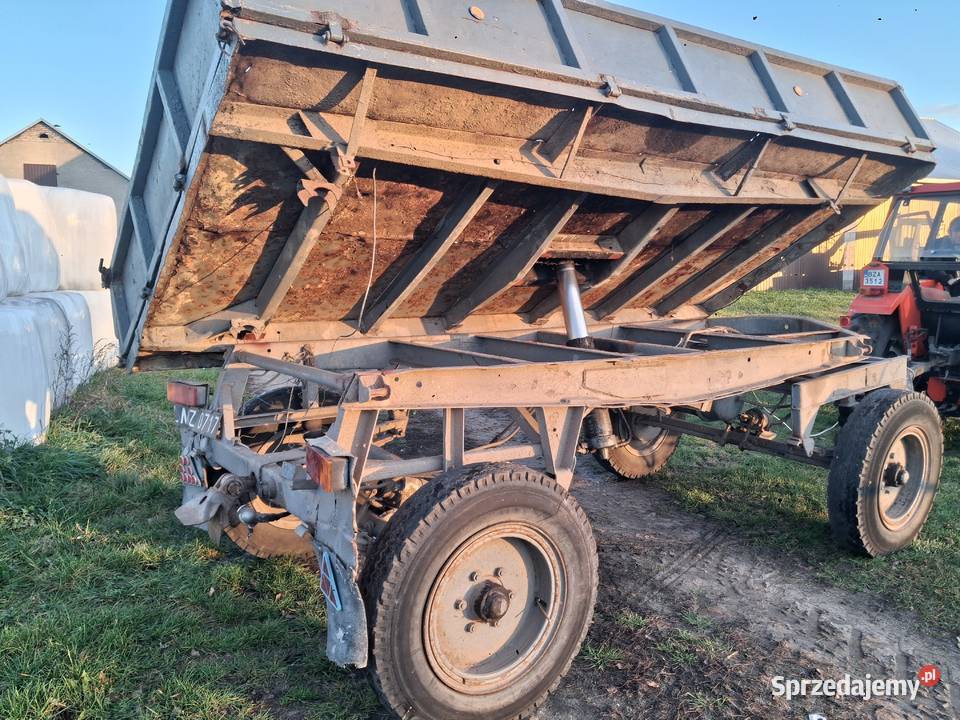 Przyczepa D47 zarejestrowana podlaskie Szumowo