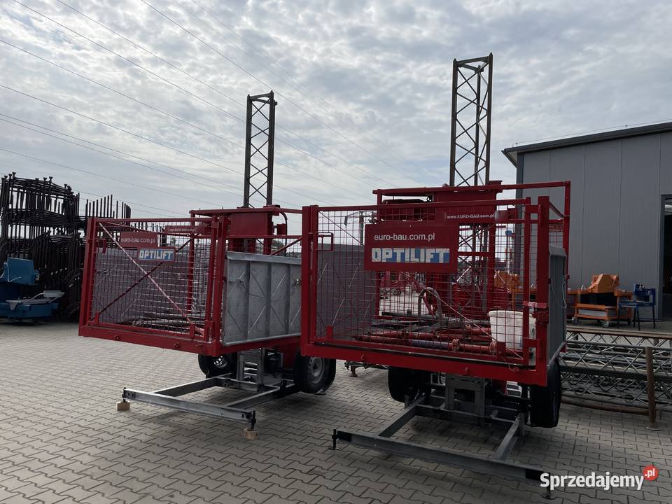 Winda budowlana Steinweg Optilift 500 wciągarka pełny VAT Ślesin