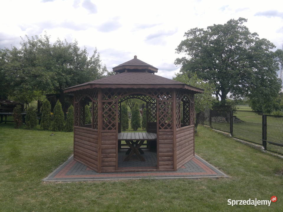 Altana altanka ogrodowa sześciokątna Pergola Józefów