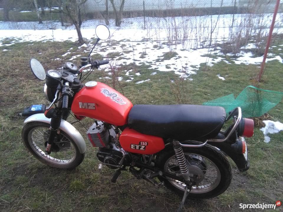 MZ Etz 150 Zarejestrowana podkarpackie