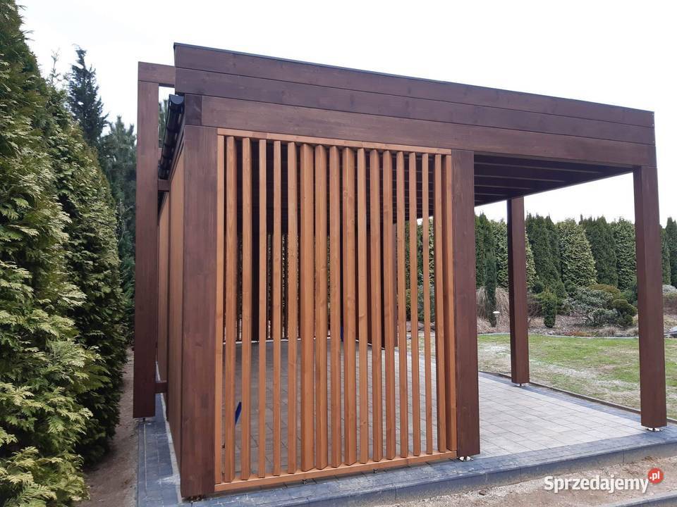 Nowoczesna altana ogrodowa pawilon ogrodowy podkarpackie Rzeszów