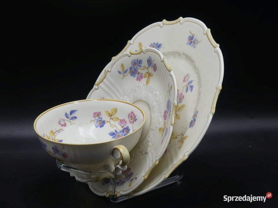 Komplet śniadaniowy Sorau Żary stan witrynowy Poznań sprzedam