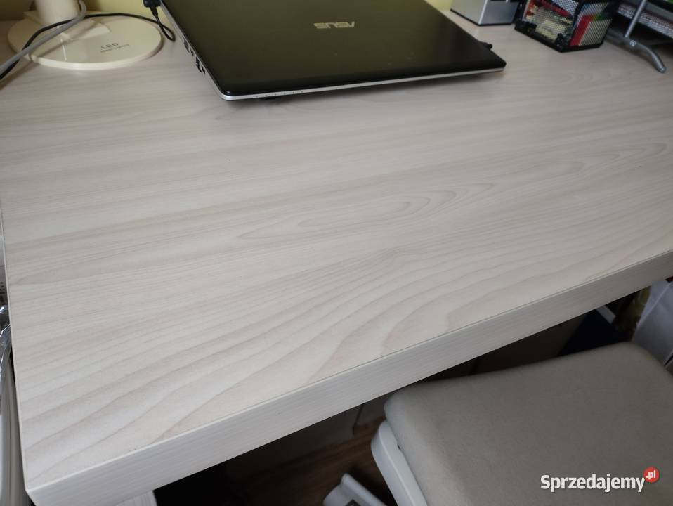 Super biurko jasny dąb solidne nowe zero