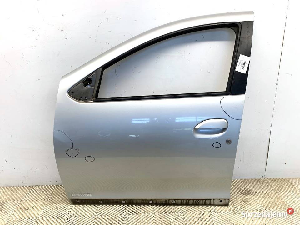 DRZWI LEWY PRZÓD DACIA LOGAN II Kombi Platingrau