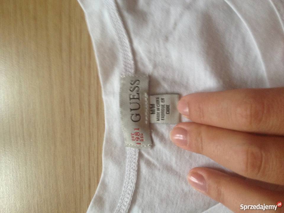 GUESS tshirt sm 100 oryg okazja Rozmiar 38(M) Kraków
