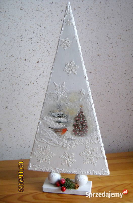 Choinka drewniana rękodzieł Pozostałe Kraków