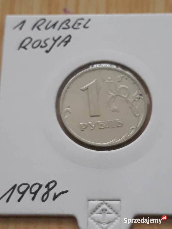 1 Rubel Rosja 1998 r Numizmatyka Konin