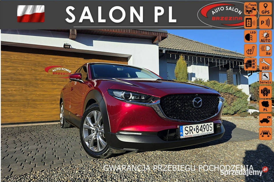Mazda CX30 bezwypadkowy
