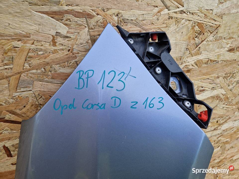 OPEL CORSA D Z163 BŁOTNIK PRZÓD PRZEDNI PRAWY Części samochodowe Słowikowo sprzedam