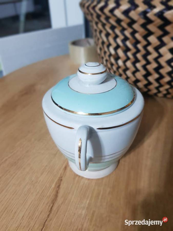 Cukiernica porcelana francuska Luneville Wola Podłężna