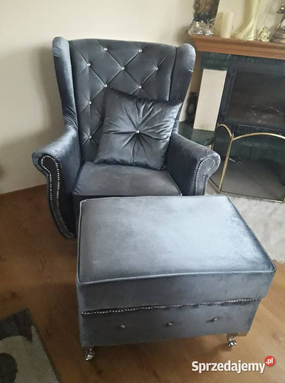 Fotel USZAK Glamour Chesterfield Producent różne Katowice