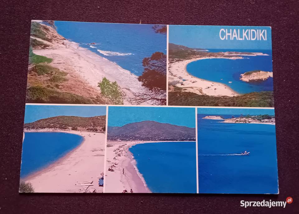 Pocztówka Chalkidiki Grecja 2003 r Z obiegu Koźminek sprzedam