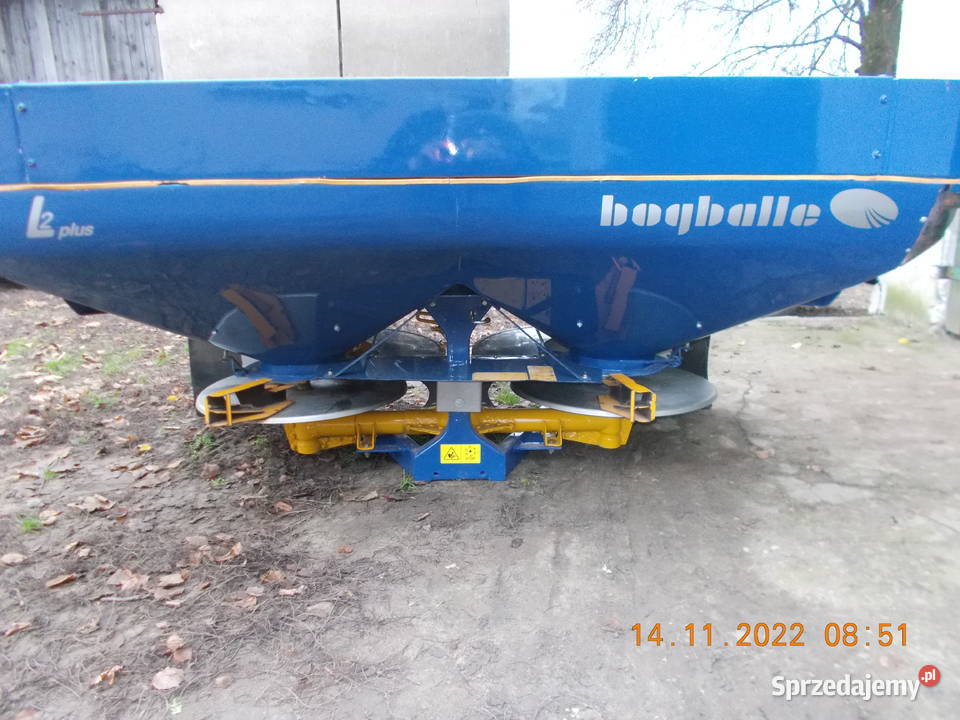 Rozsiewacz Nawozu BOGBALLE l2 nadstawka Pigża