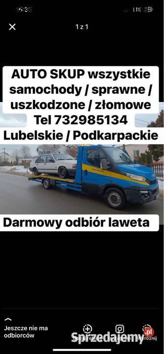 Skup Mercedes Sprinter w124 190 w210 w202 lubelskie Biłgoraj