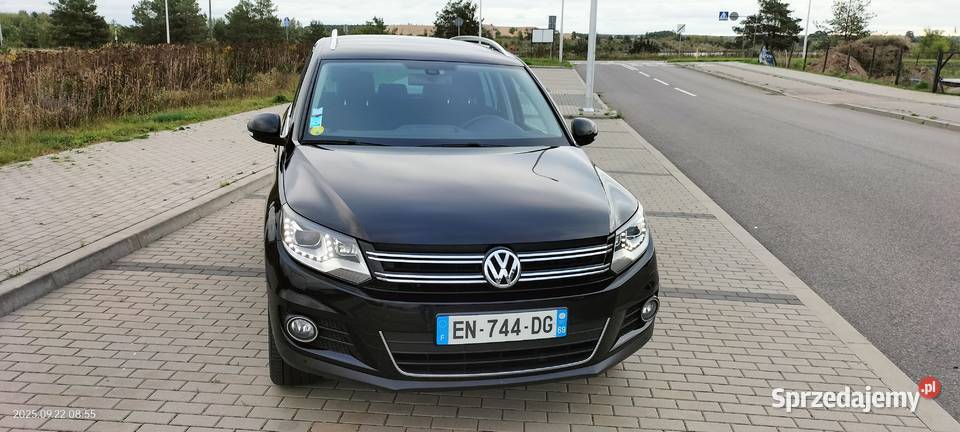VW Tiguan CUP 20 TDI 4 motion 2014 r Stan napęd 4x4 podlaskie Suwałki