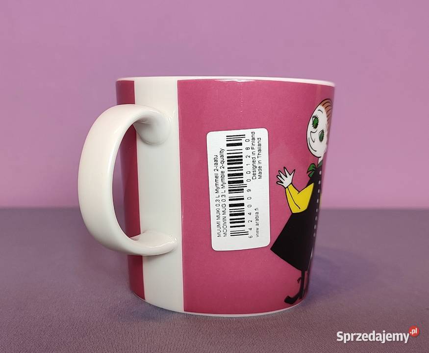 MUMINKI kubek nowy z naklejką Moomin Arabia małopolskie
