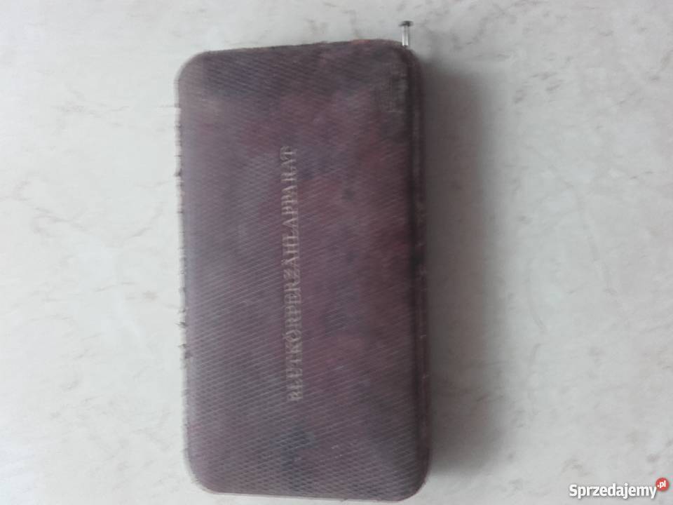 Futerał etui blutkorperzakl apparat Cieciorka