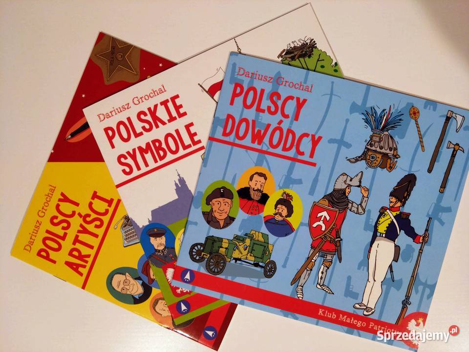 Klub Małego Patrioty komplet książeczek Popularnonaukowe Książki dla dzieci sprzedam