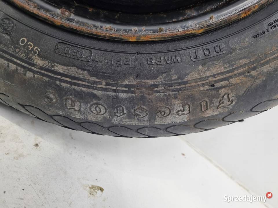 KOŁO DOJAZDOWE ZAPASOWE Audi 80 90 100 12590 R15 lubelskie Chełm