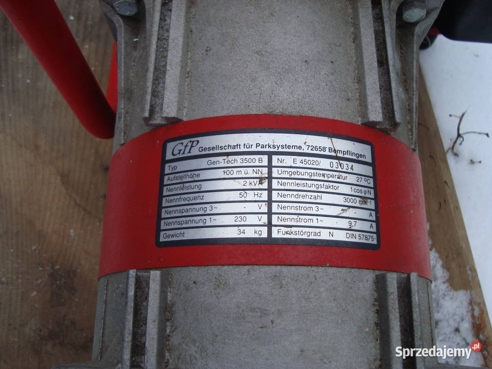 Amerykański agregat prądotwórczy 2kV Pozostałe sprzedam