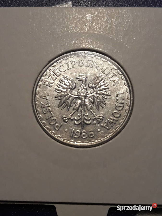 1złoty 1985 r 1 około mennicze Konin