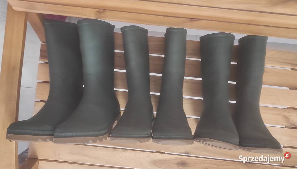 Zestaw trzech par kaloszy Obuwie śląskie Rudziniec