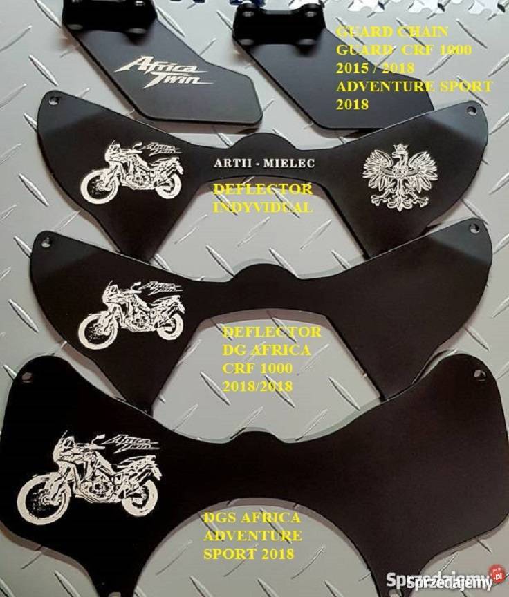 Osłona łańcucha zębatki Africa Twin 1000 Piątkowiec