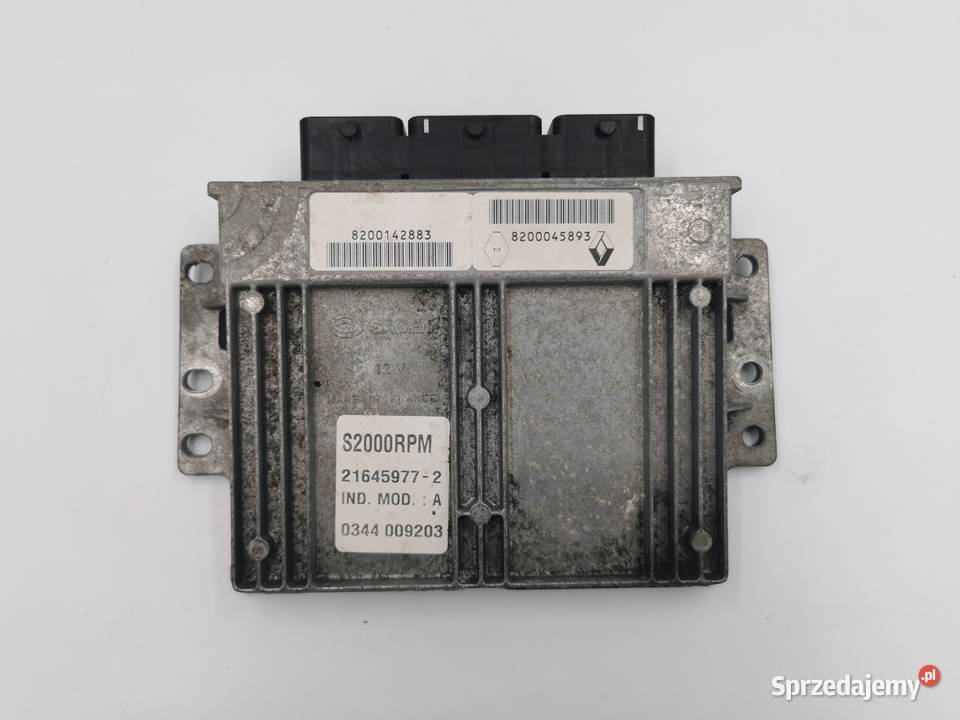 Sterownik Silnika Renault Laguna 2 16 8200142883 osobowe Wyszków