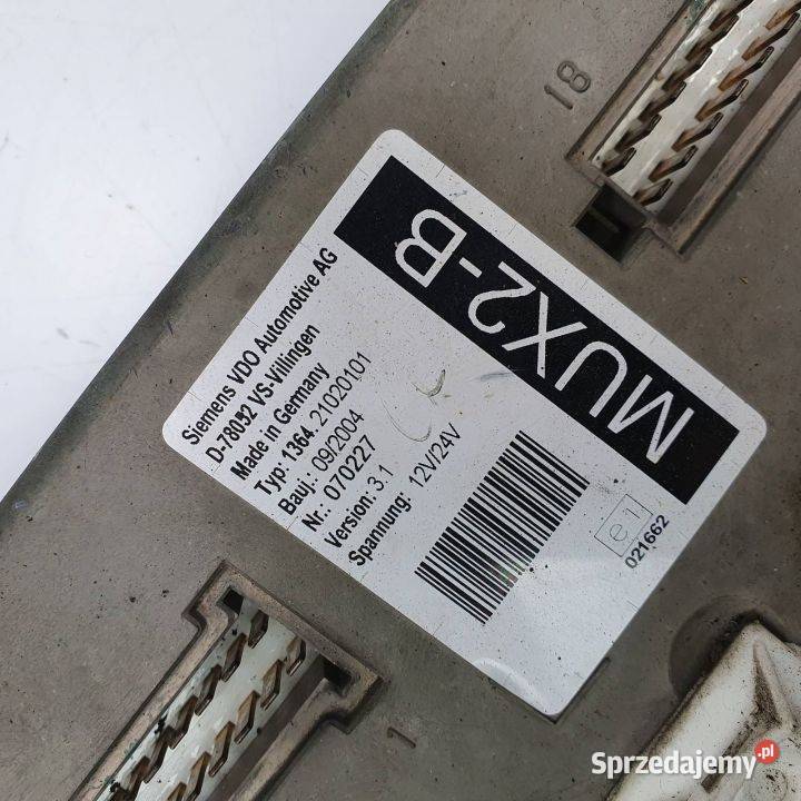 STEROWNIK SOLARIS URBINO 10 136421020101 osobowe Części samochodowe Lipno