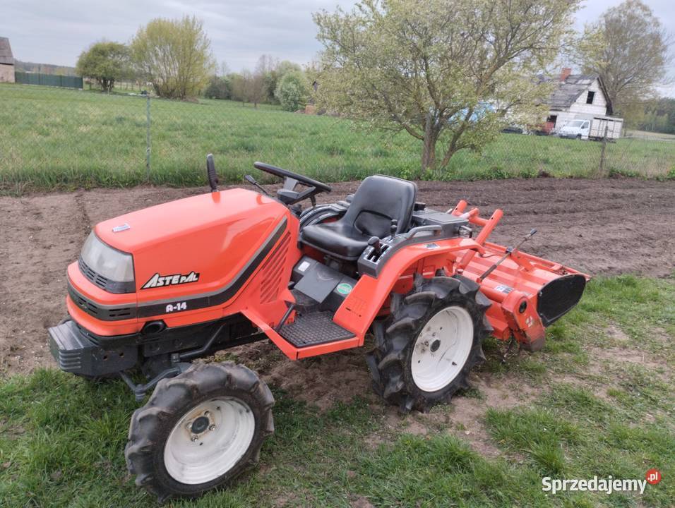 Kubota a14 4x4 glebogryzarka plug przyczepka Skrzynia biegów Manualna Grajewo