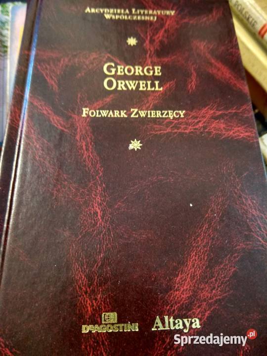 Orwell Folwark zwierzęcy antykwariaty szkolne Warszawa sprzedam