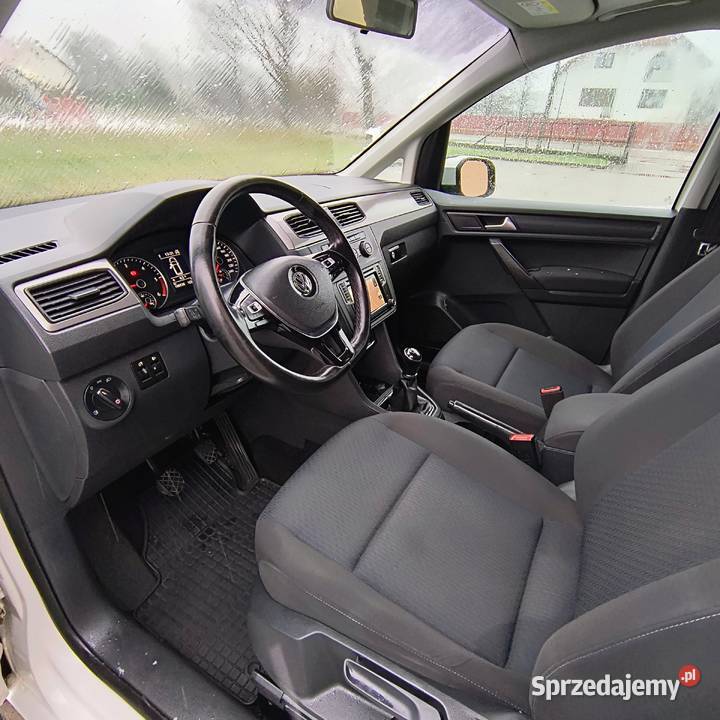 VW Caddy 20 TDI 105 198700 2018 r pierwszy centralny zamek łódzkie