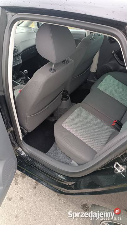 Seat Ibiza IV Pierwszy właściciel w kraju do czarny Żuków