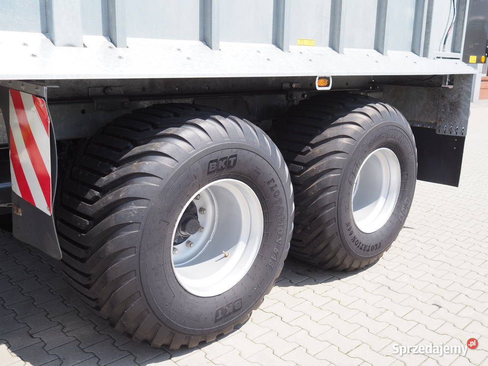 Fliegl ASW 271 Przyczepa rolnicza tandem system nieuszkodzony Przyczepy rolnicze