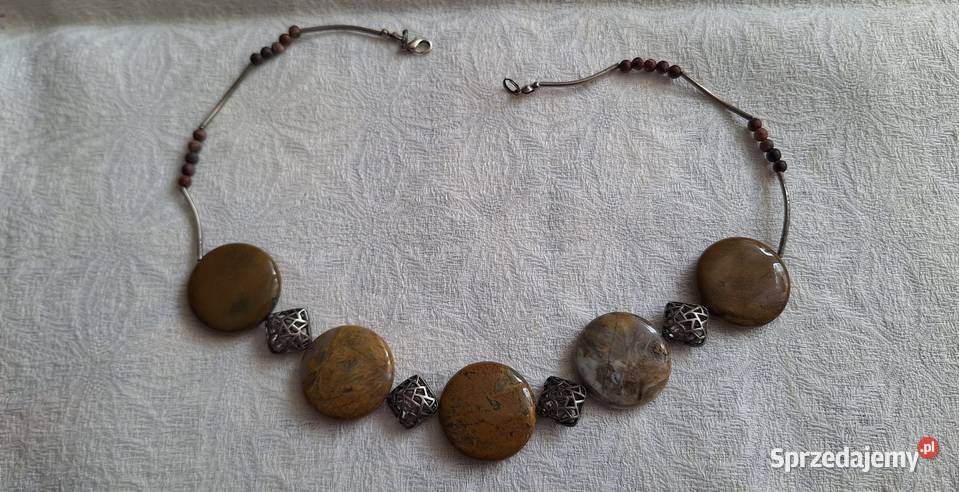 naszyjnik z kamienia naturalnego 18 Wrocław